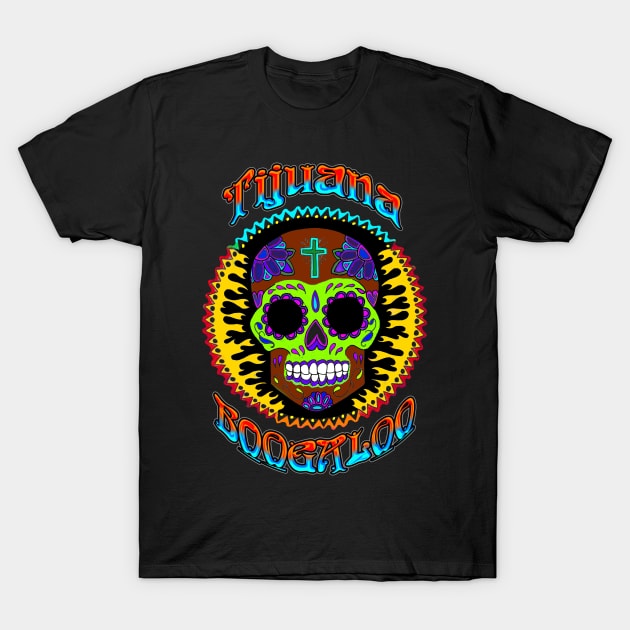 Tijuana Boogaloo Colour T-Shirt by CosmicAngerDesign